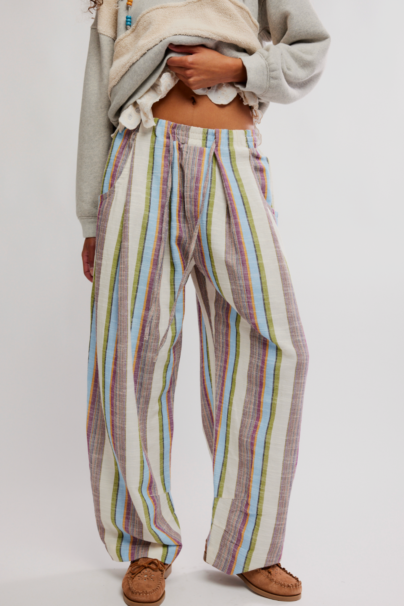 Free People: Chambers Lid Back Stripe Pant