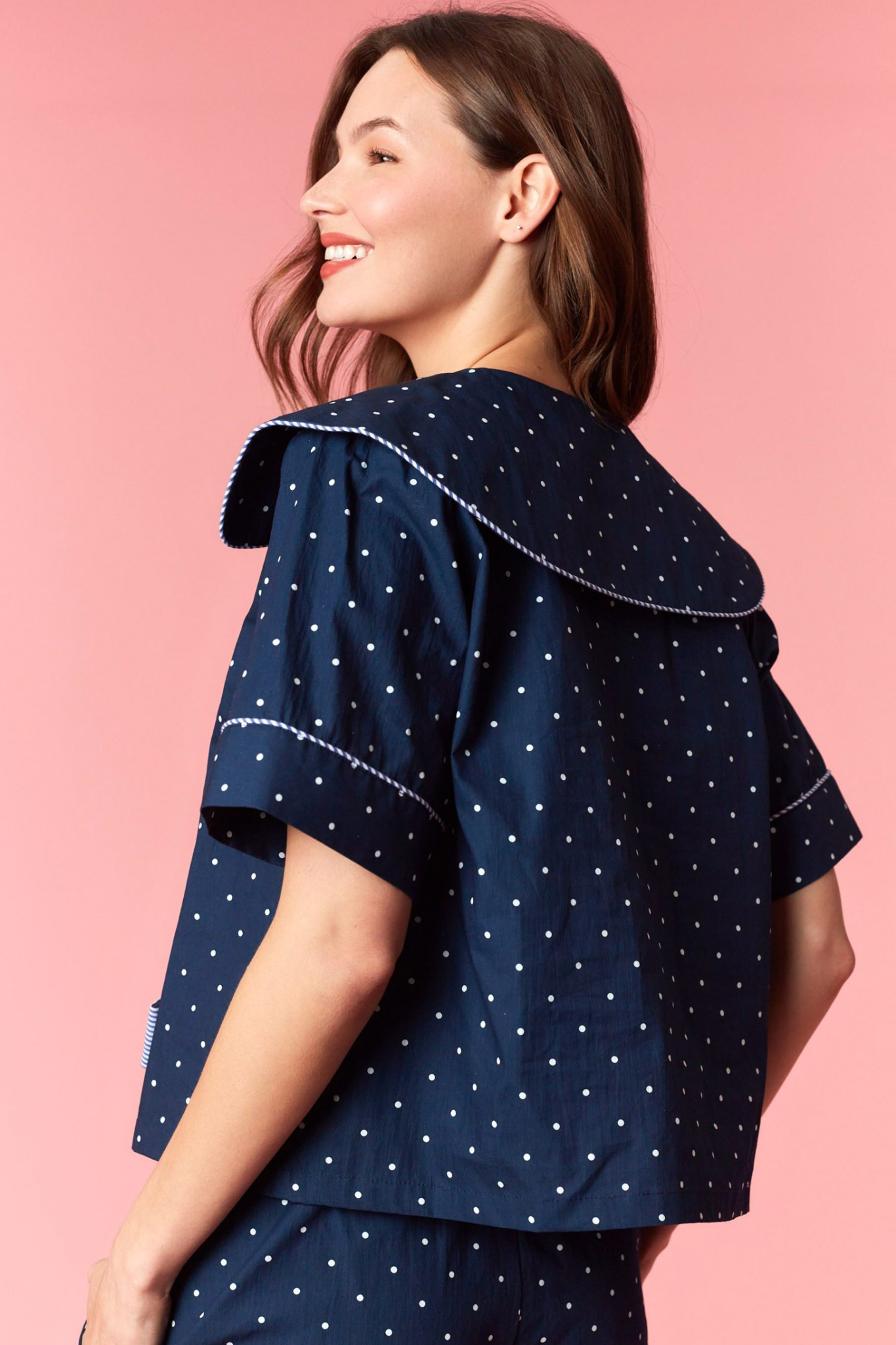 Bow Top in Navy