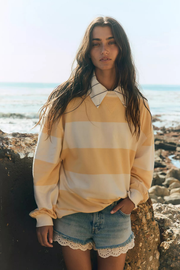 Free People: Classic Stripe Crew