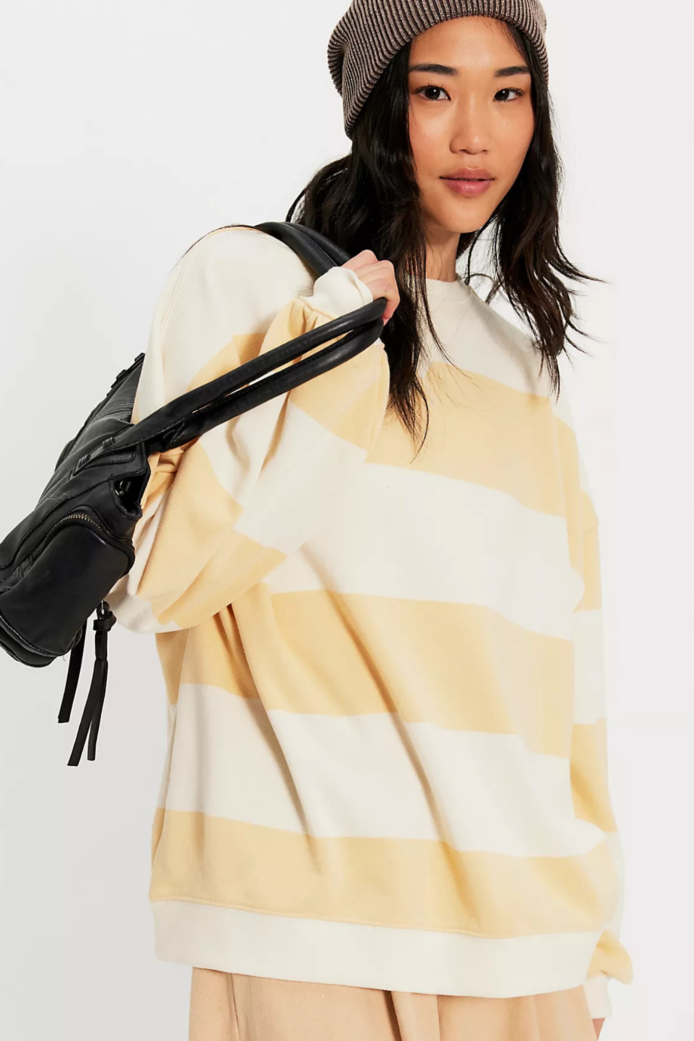 Free People: Classic Stripe Crew
