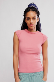 Free People: Ever Had Tee in Strawberry Rhubarb