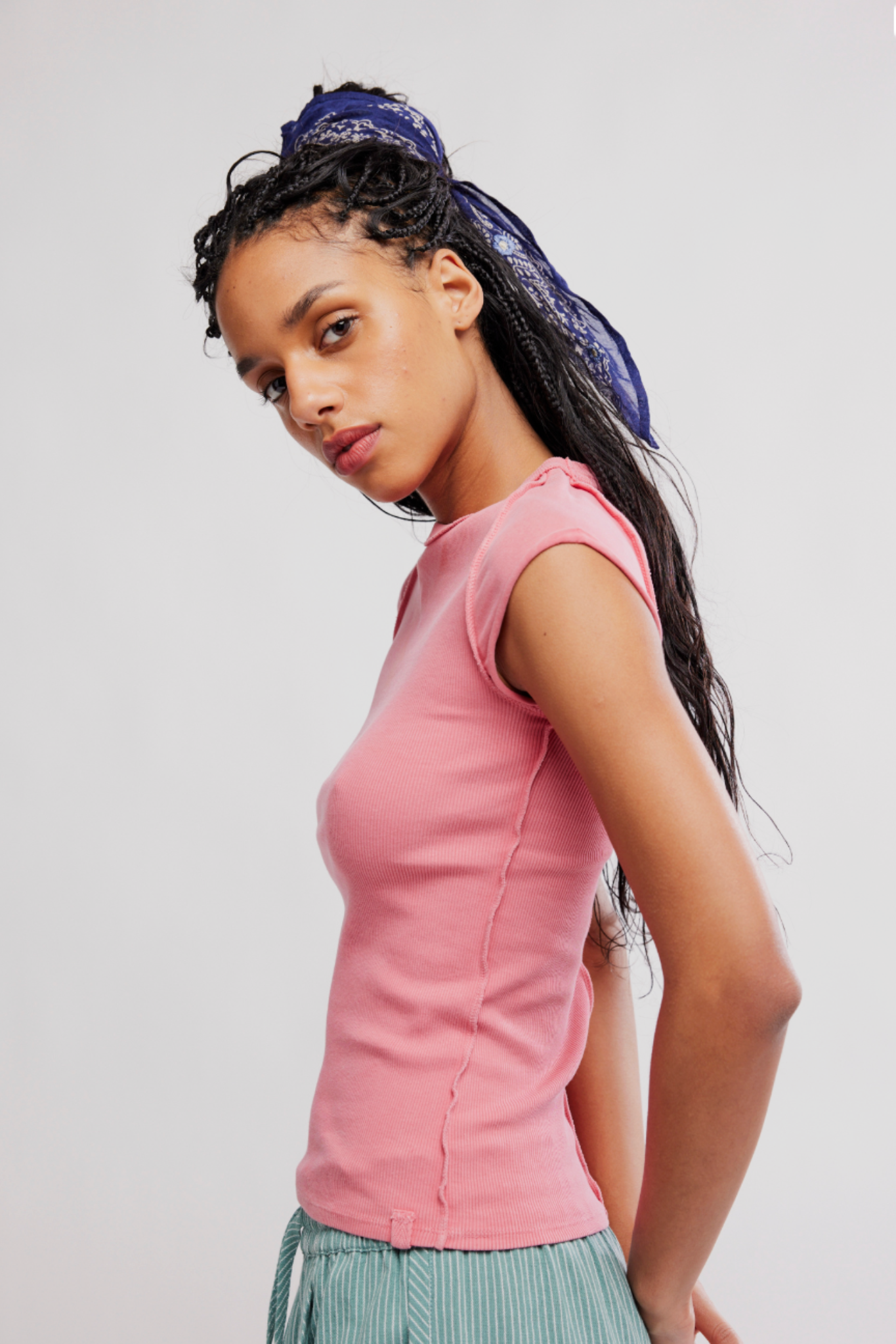Free People: Ever Had Tee in Strawberry Rhubarb