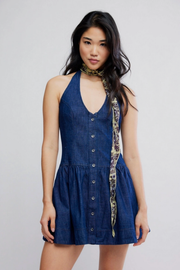 Free People: Clean Break Denim Mini