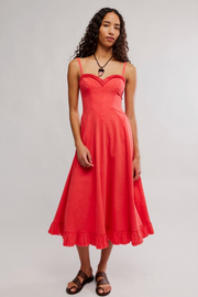 Free People: Another Season Midi in Sour Sweet