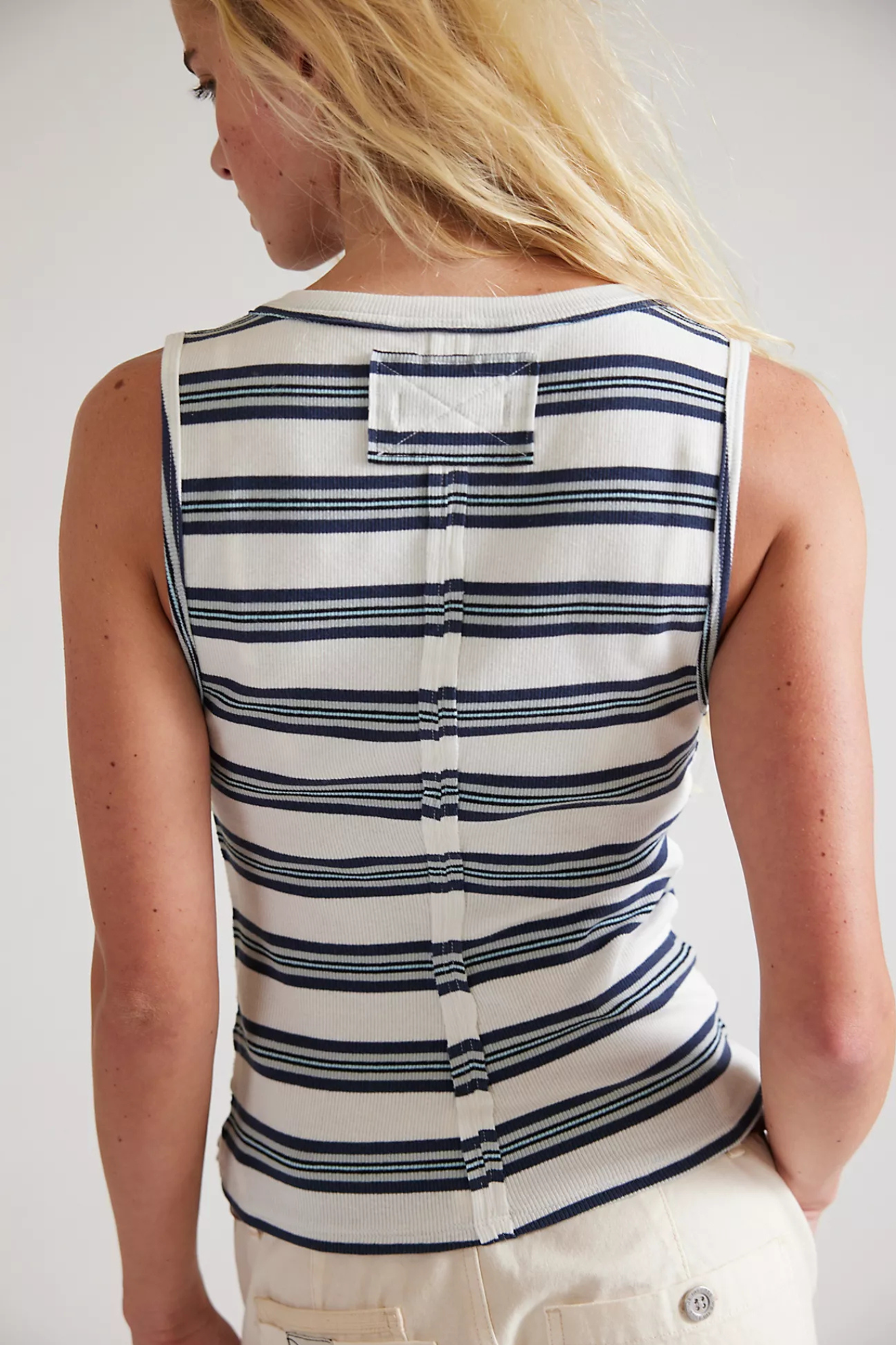 Free People: Jamie Henley Stripe in White Combo J.cole shoes tulsa oklahoma 