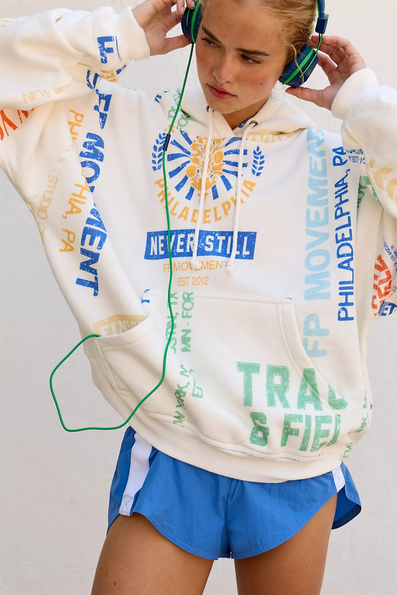 Free People Movement: Printed Final Call Hoodie