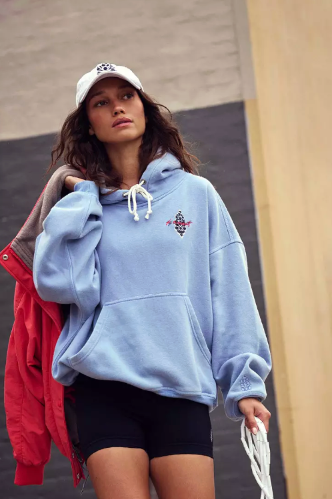 Free People Movement Woman's Final Call Hoodie in Dark Slate