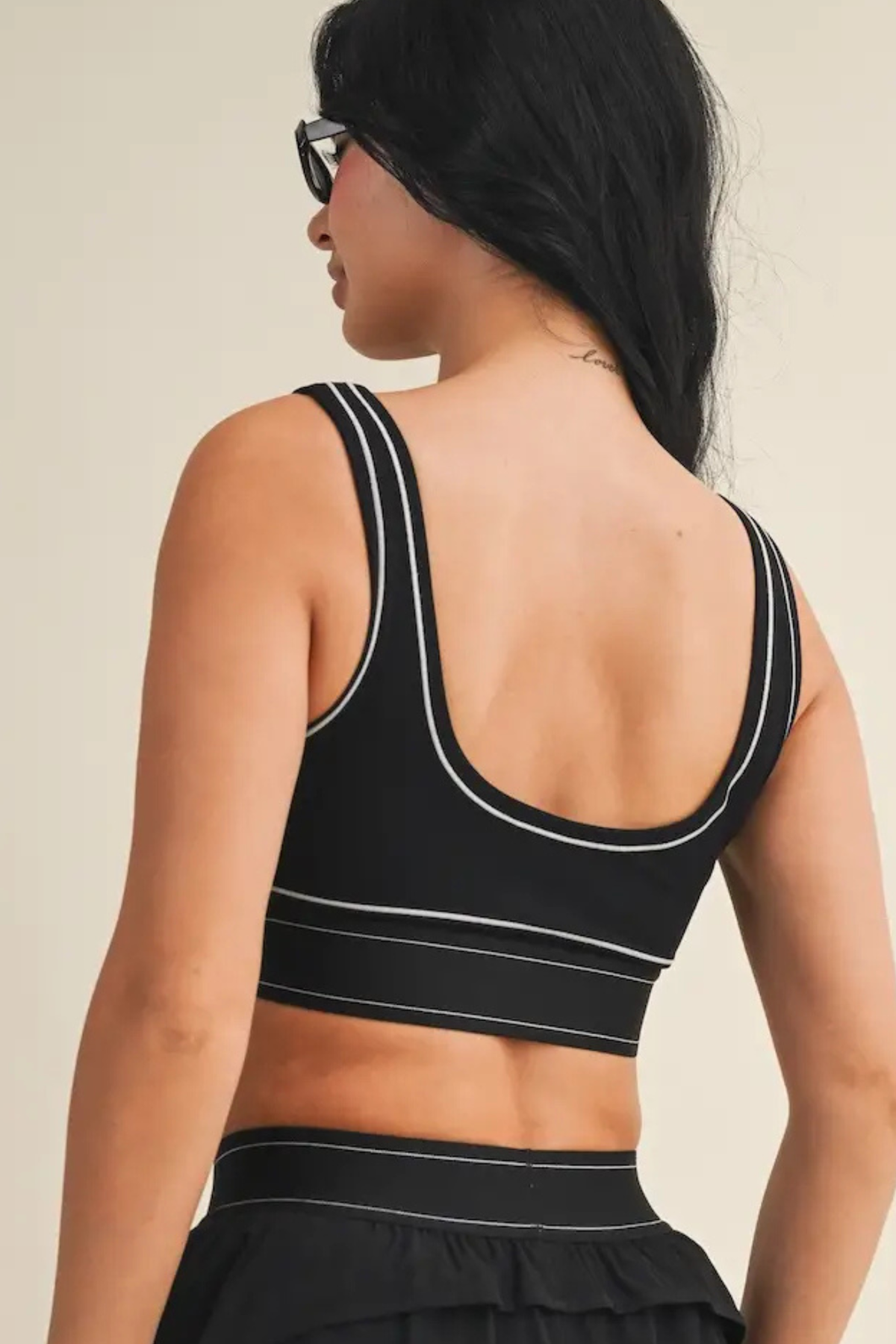 black sports bra at jcole shoes tulsa