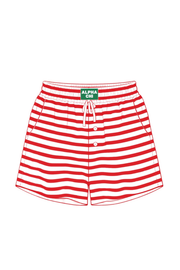 Duo Threads Women's Sorority Campus Stripe Shorts