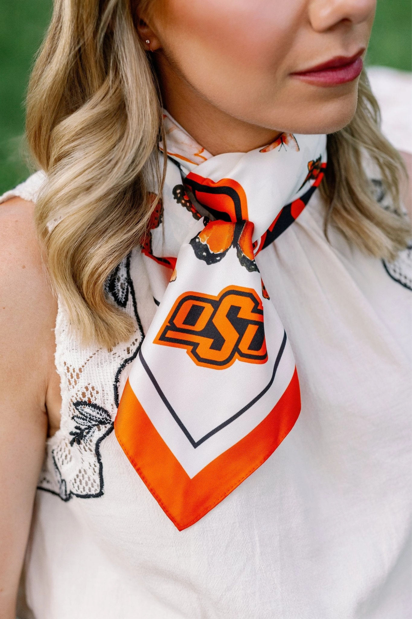 oklahoma state scarf at jcole shoes tulsa