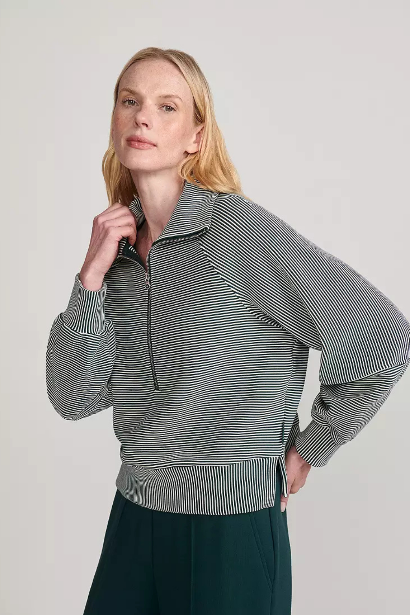 quarter zip sweatshirt at jcole shoes tulsa