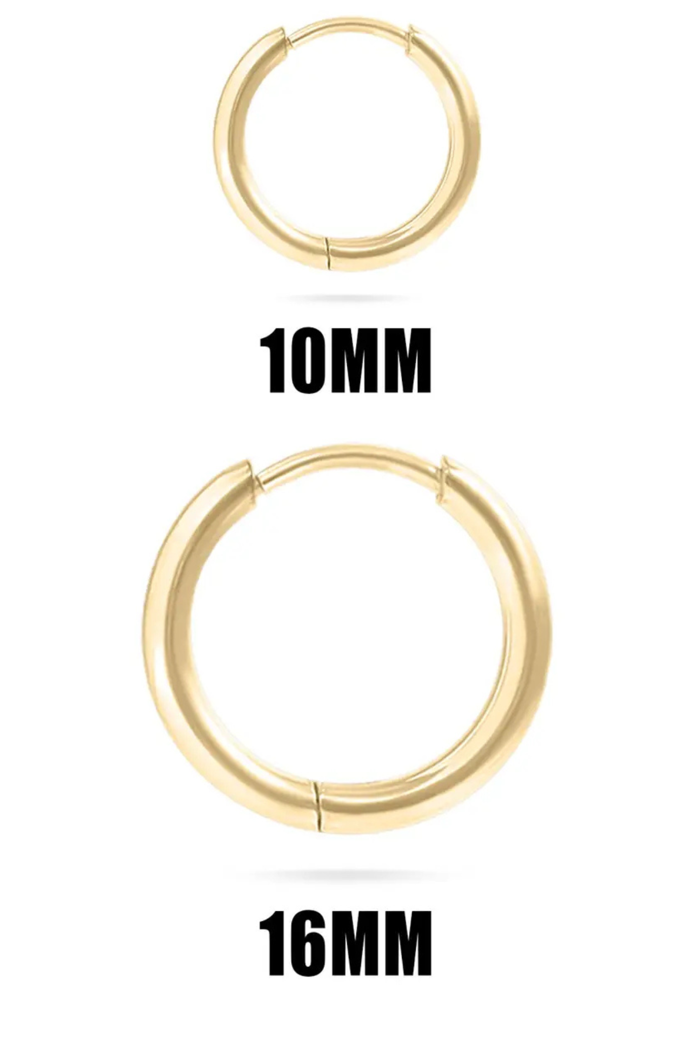 gold huggie earring at jcole shoes tulsa