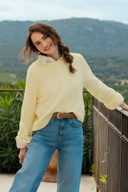 Z Supply: Coming Up Sweater Pineapple