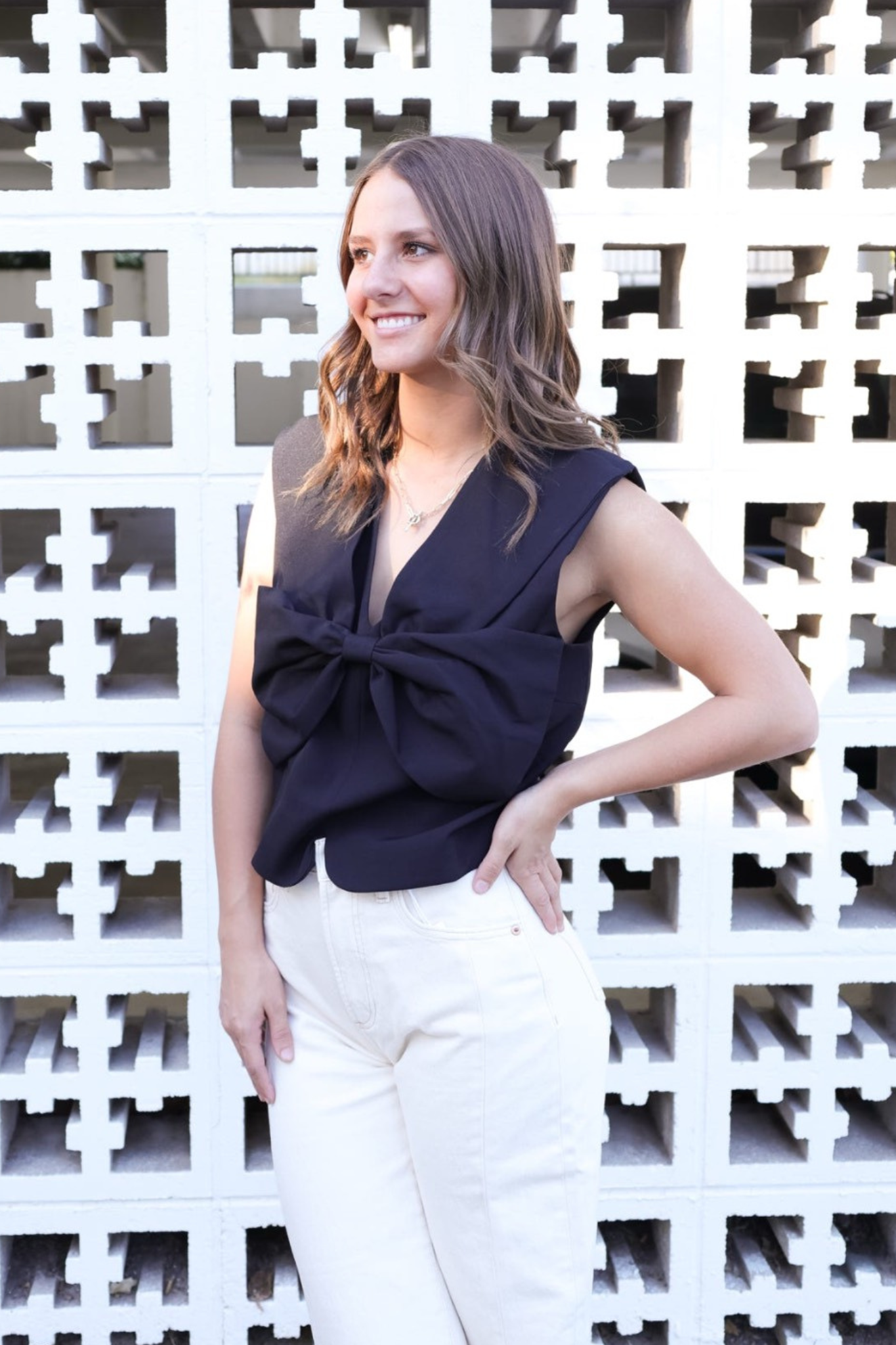 Steve Madden: Ayanna Top in Black