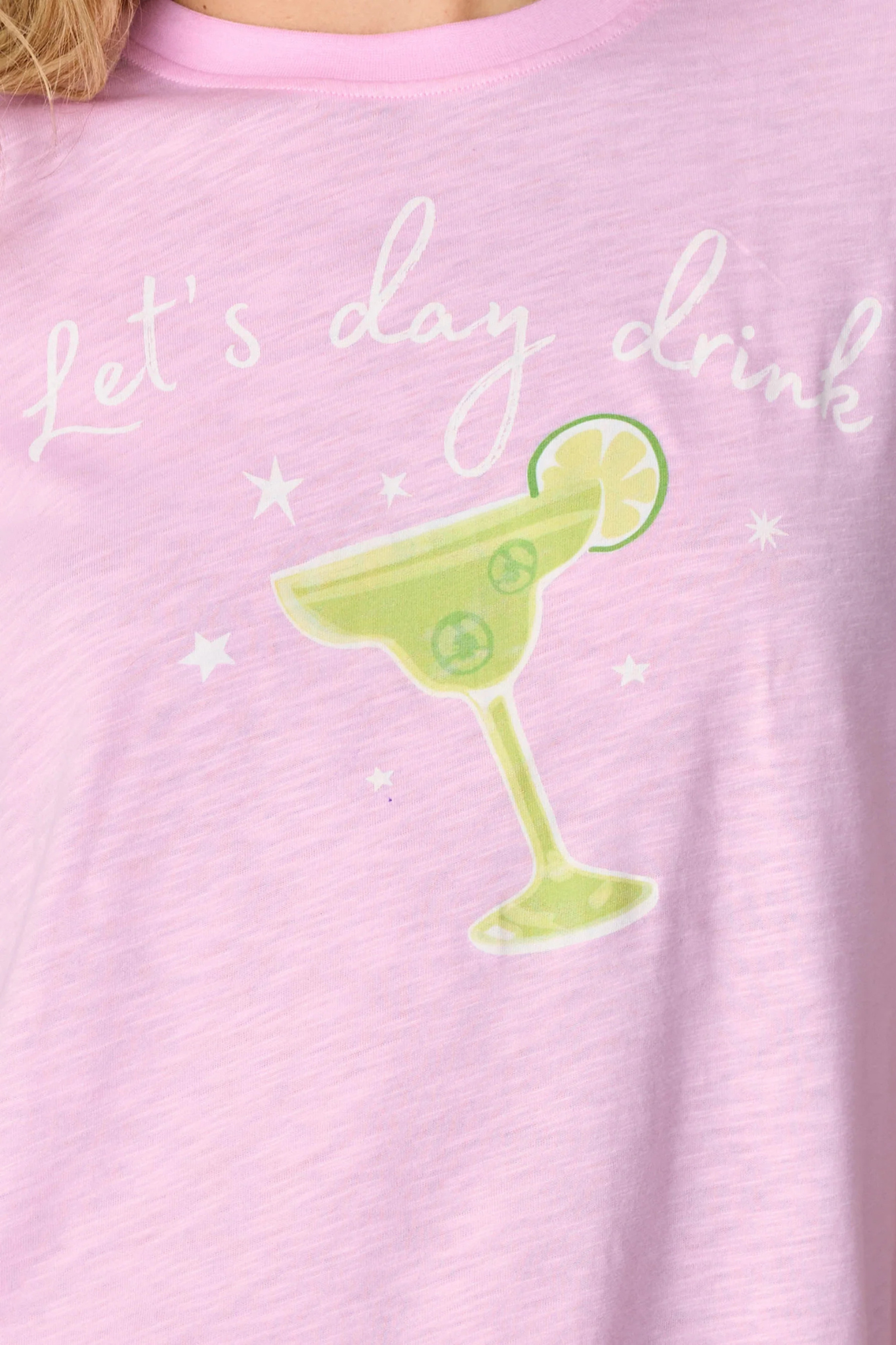 PJ Salvage: Softee "Let's Day Drink" Graphic Print T-Shirt