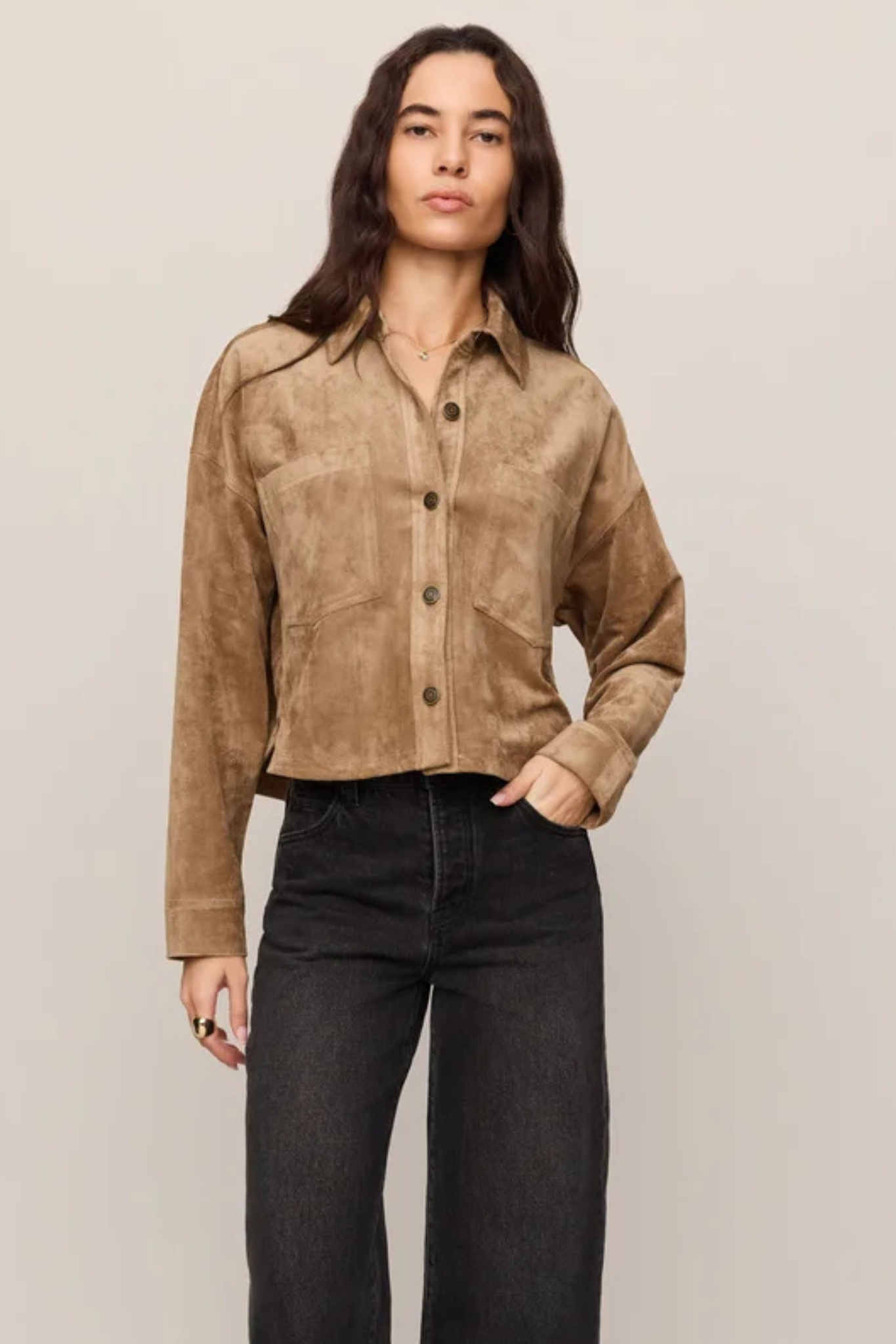 suede jacket at jcole shoes tulsa