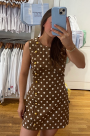 polka dot romper at jcole shoes tulsa