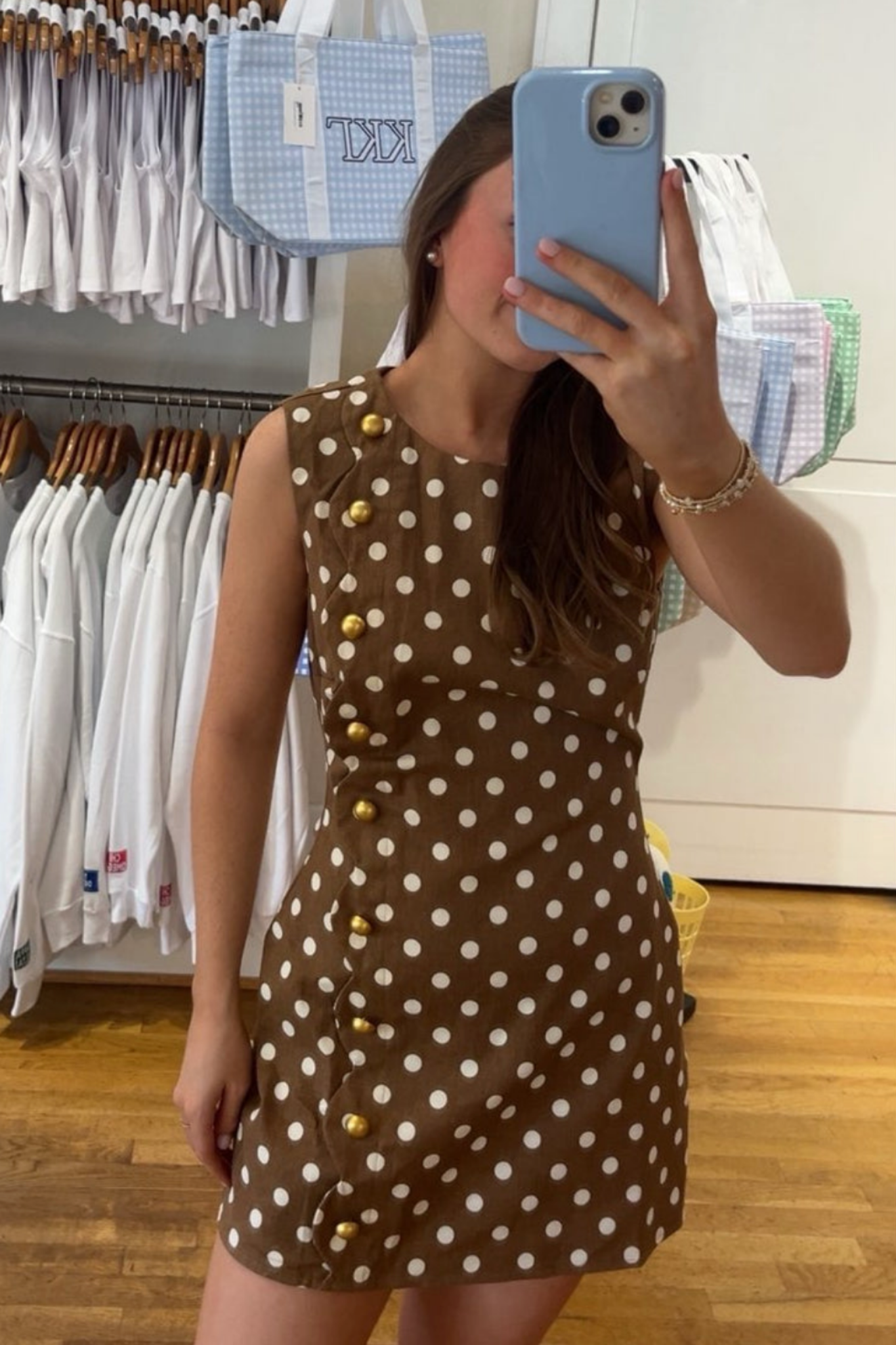 polka dot romper at jcole shoes tulsa