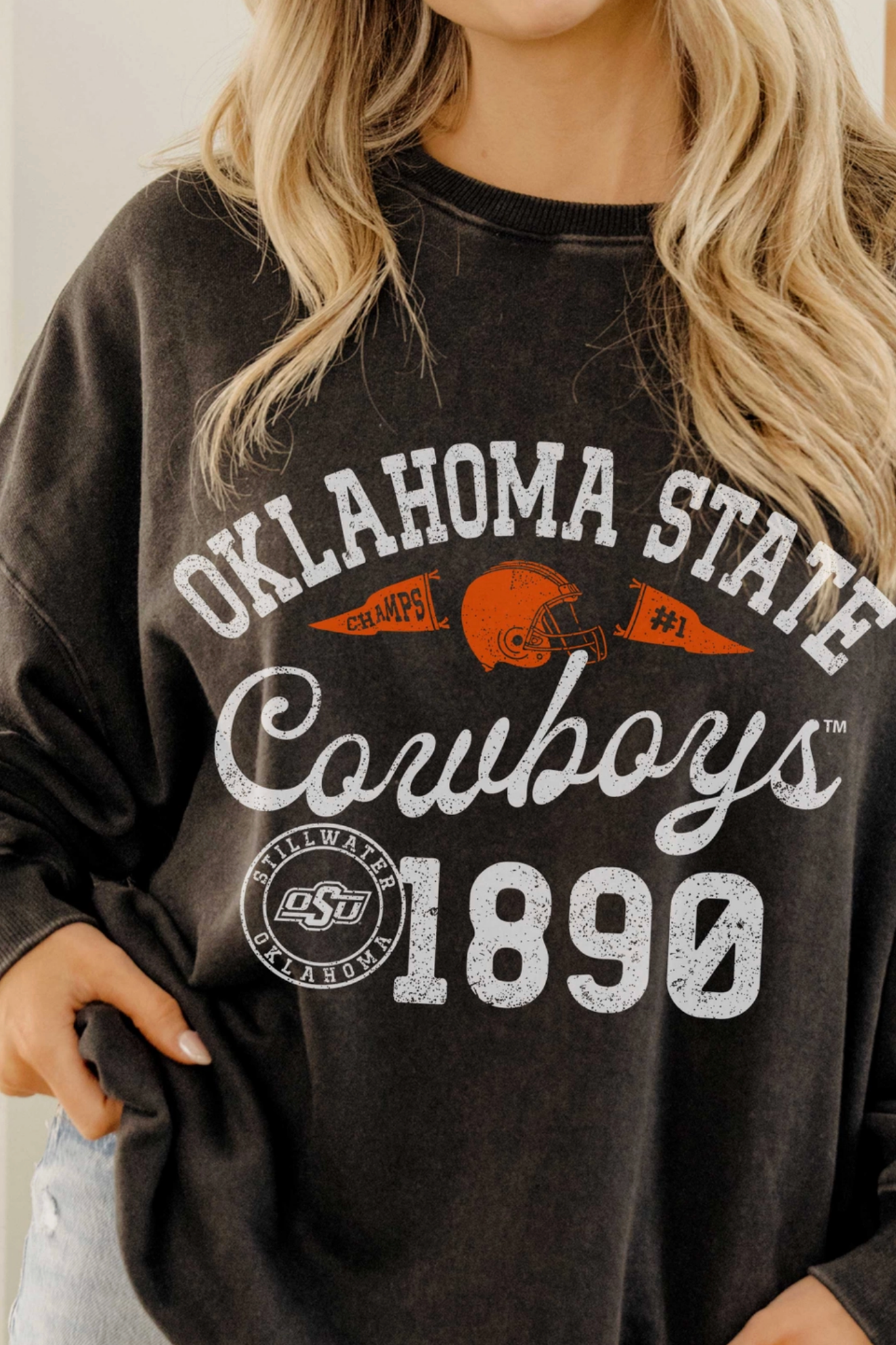 game day sweatshirt at jcole shoes tulsa