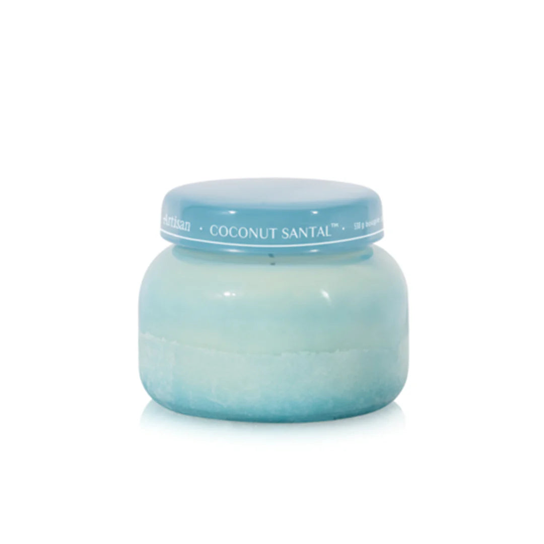 Capri Blue: Coconut Santal Artisan Luce D'Almafi Signature Candle - 19 oz.
