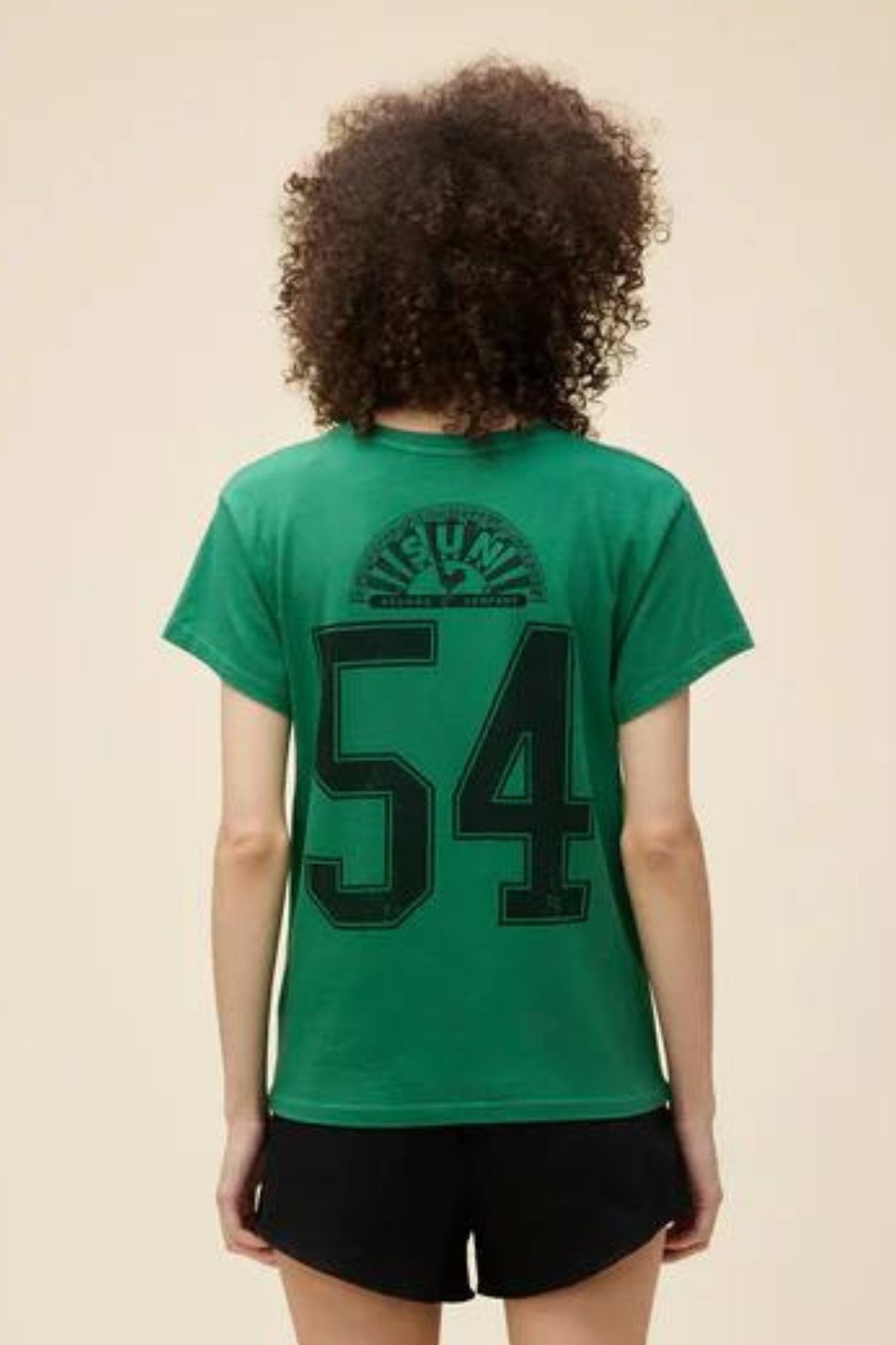 Daydreamer: Sun Records Elvis Collegiate Tour Tee in Jade - J. Cole ShoesDAYDREAMERDaydreamer: Sun Records Elvis Collegiate Tour Tee in Jade