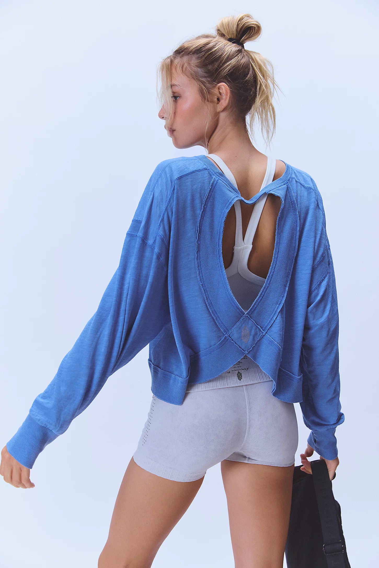 Free People Movement: My Time Layer Light Cobalt