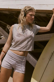 Free People Movement: My Time Tee in Heather Grey
