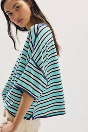 Free People: Clean Rugby Tee