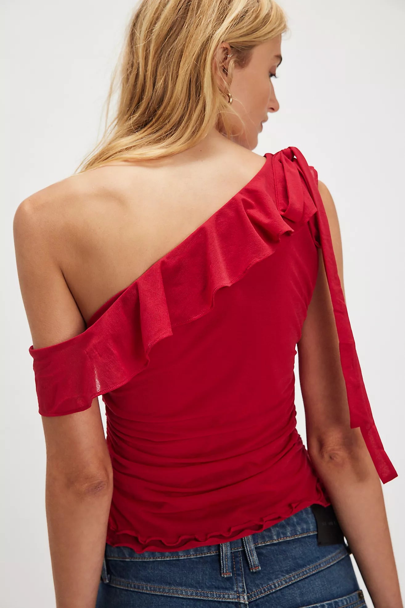 Free People: Isla One Shoulder Top