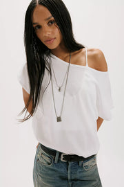 Free People: Peggy Tee in clean Ivory