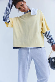 Free People Movement: Tackle Tee in Sunlit Yellow