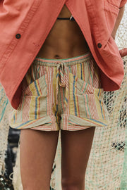Free People: Good Fortune Stripe Shorts