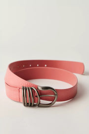 Free People: Rori Leather Belt Paloma Pop