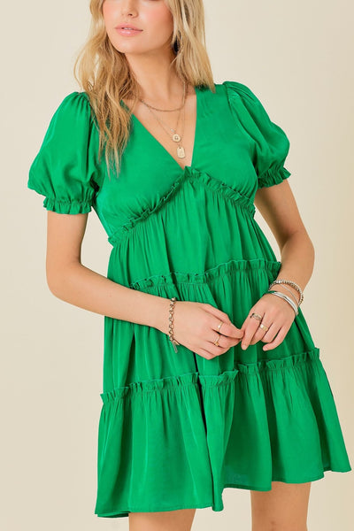 Evergreen Envy Dress - J. Cole ShoesDAY + MOONEvergreen Envy Dress