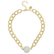 Susan Shaw: Large Cotton Pearl Necklace