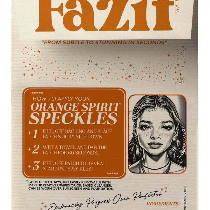 Fazit Orange speckles freckles - J. Cole ShoesFAZITFazit Orange speckles freckles