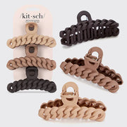 Chain Claw Clip Set in Neutral