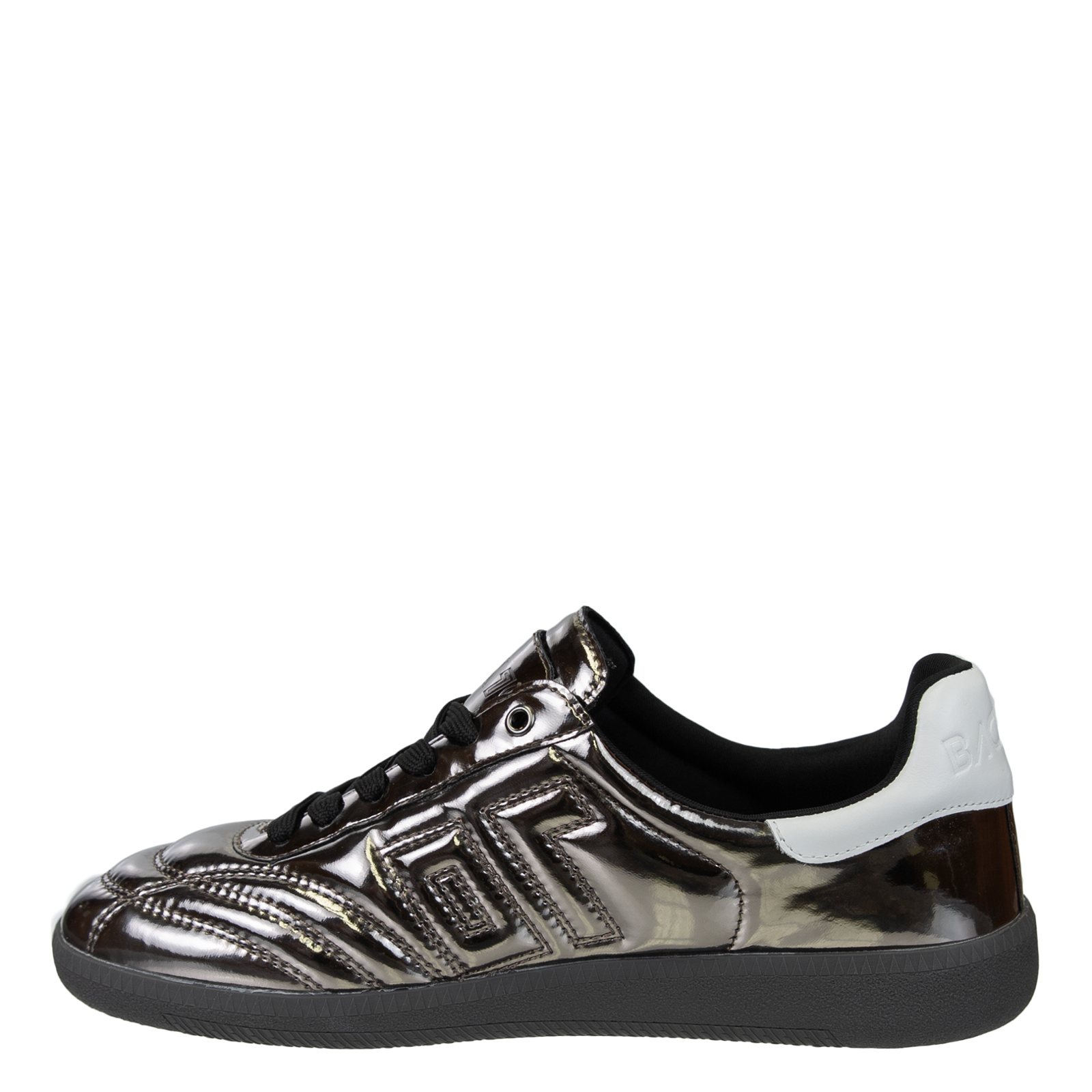 FLUFFY in GUNMETAL, left view