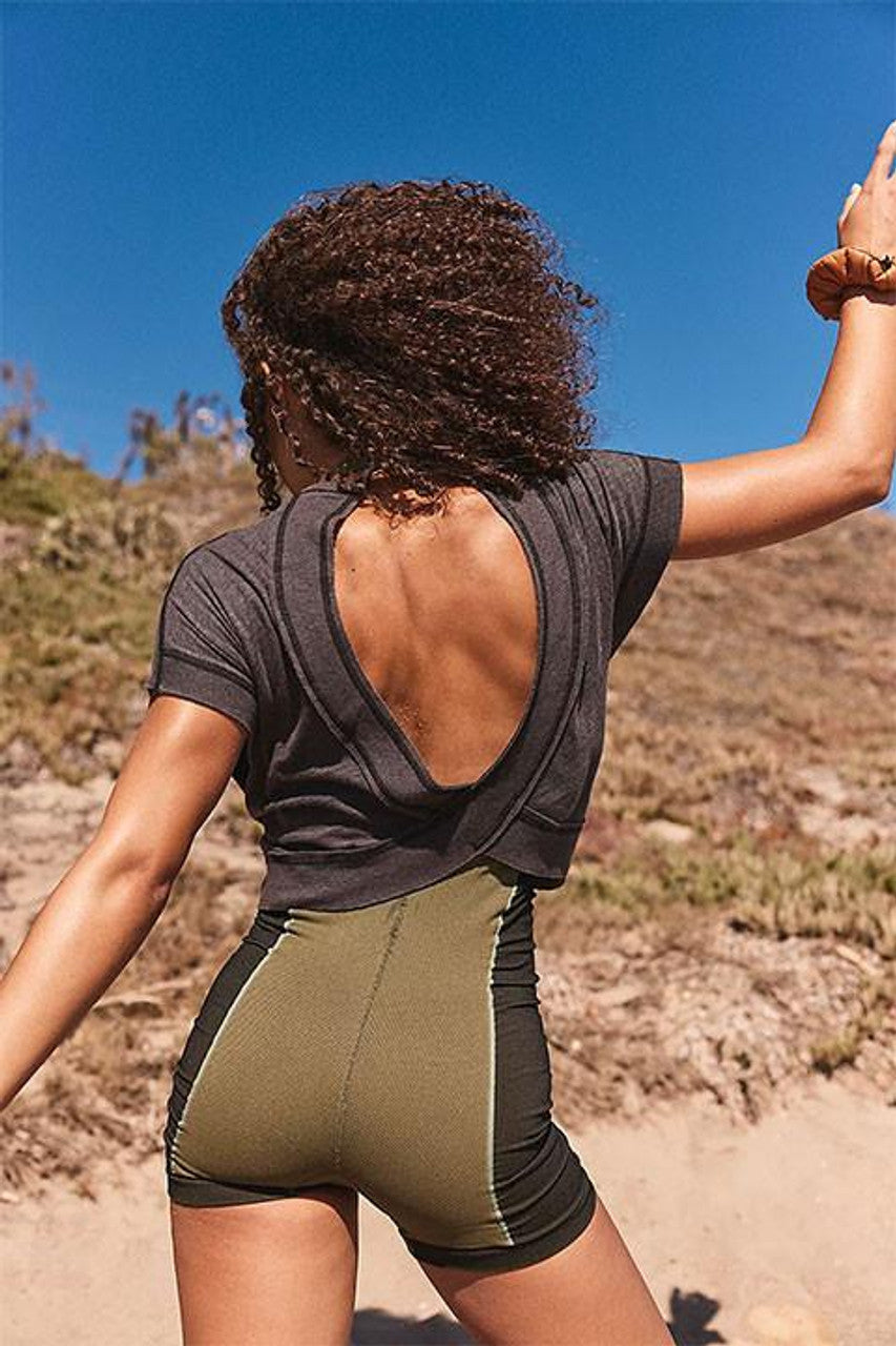 Free People: My Time Tee in Graphite