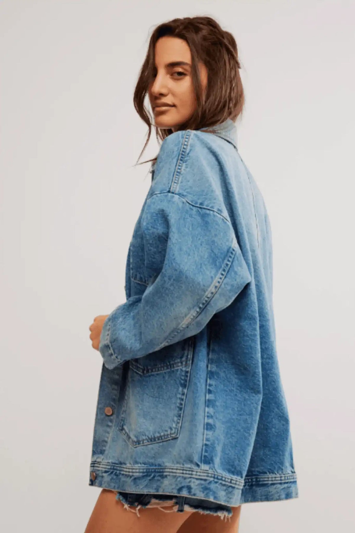 Free People: Avery Denim Jacket - J. Cole Shoes Free People: Avery Denim Jacket - J. Cole Shoes