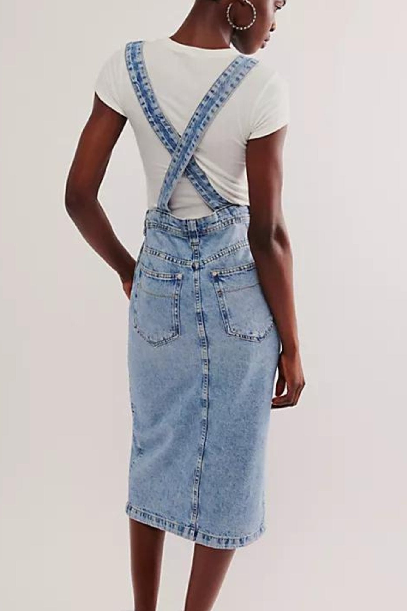 Denim Jumpsuit Skirt Quote Denim Jacket Jean Overall Skirt Quote