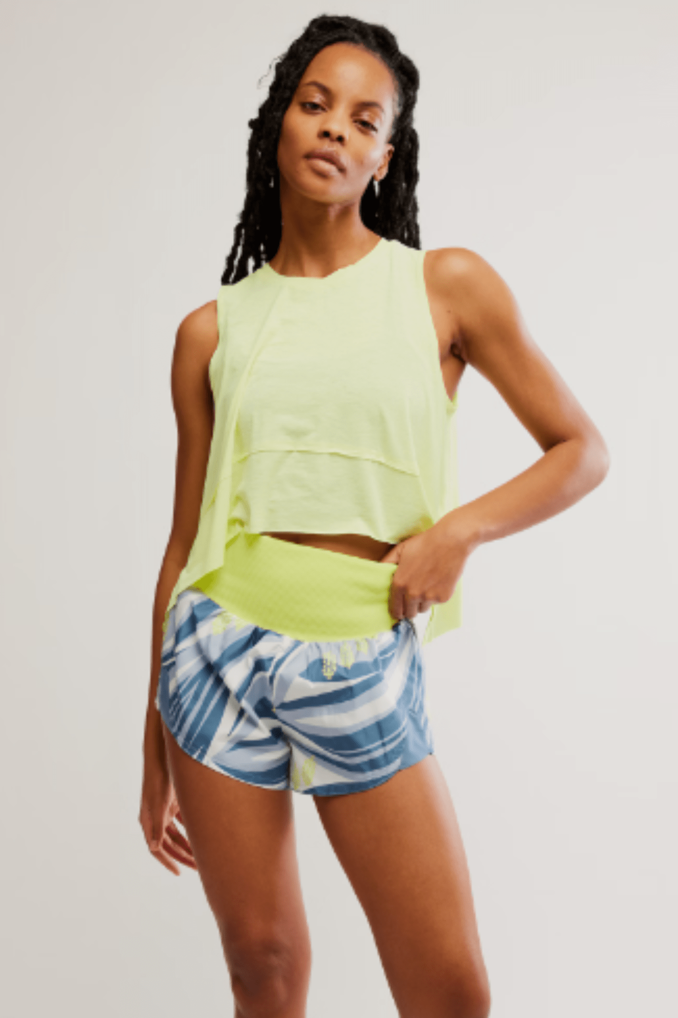 Free People: Carpe Diem Print in Sporty Stripe SKYL - J. Cole ShoesFREE PEOPLEFree People: Carpe Diem Print in Sporty Stripe SKYL