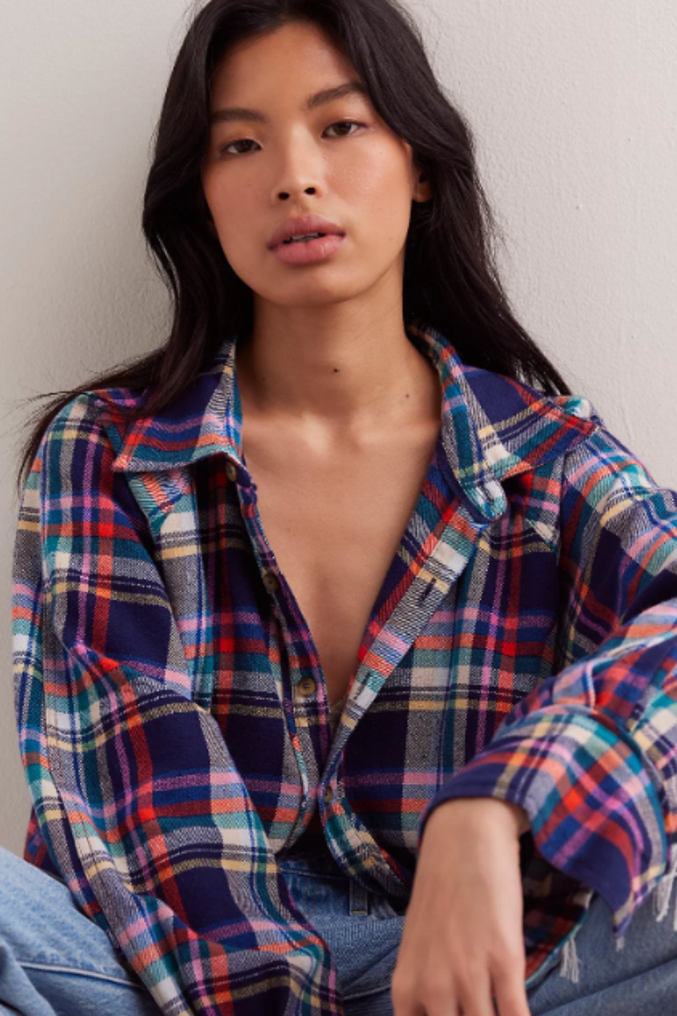 Free People: Girl Meets Boy Plaid Shirt - J. Cole ShoesFREE PEOPLEFree People: Girl Meets Boy Plaid Shirt