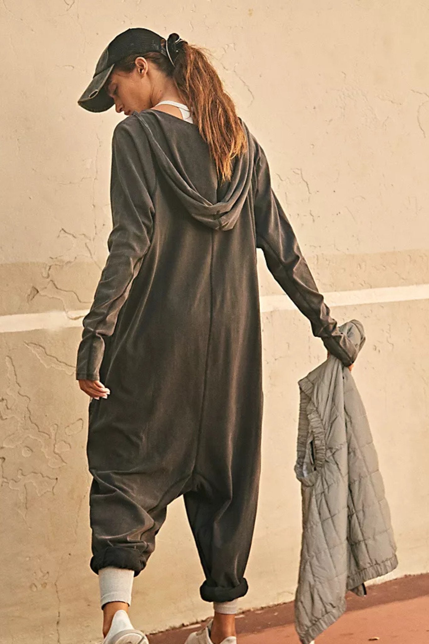 Free People: Hot Shot Long Sleeve Onsie in Black - J. Cole ShoesFREE PEOPLEFree People: Hot Shot Long Sleeve Onsie in Black