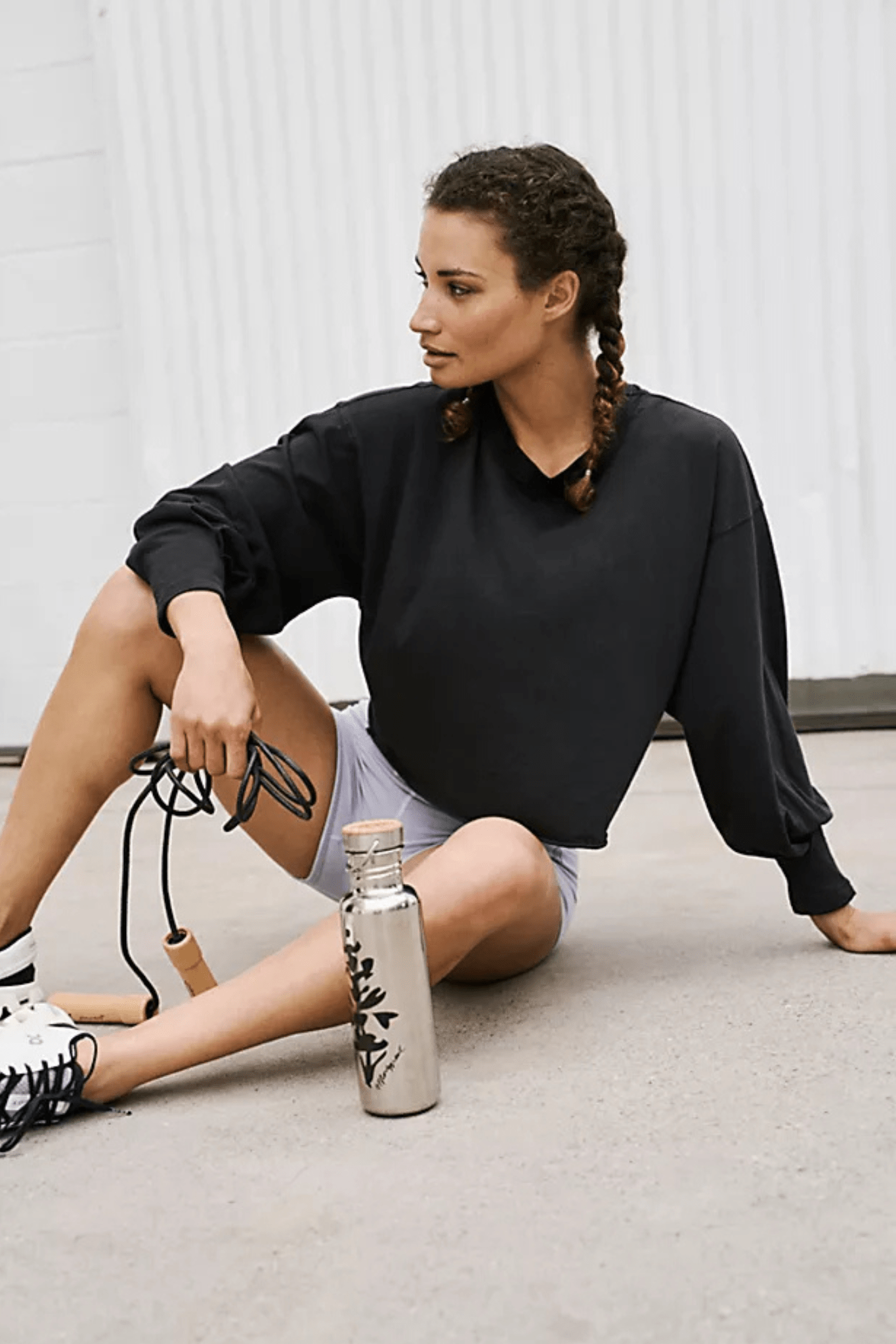 Free People: Inspire Layer Tee in Black - J. Cole ShoesFREE PEOPLEFree People: Inspire Layer Tee in Black