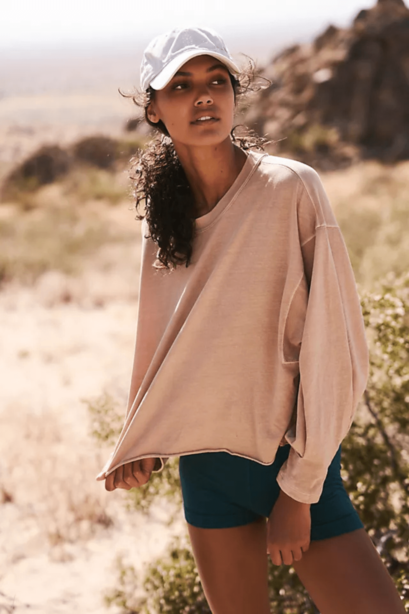 Free People: Inspire Layer Tee in Doe - J. Cole ShoesFREE PEOPLEFree People: Inspire Layer Tee in Doe