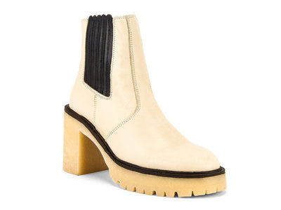 Free People: James Chelsea Boot in White - J. Cole ShoesFREE PEOPLEFree People: James Chelsea Boot