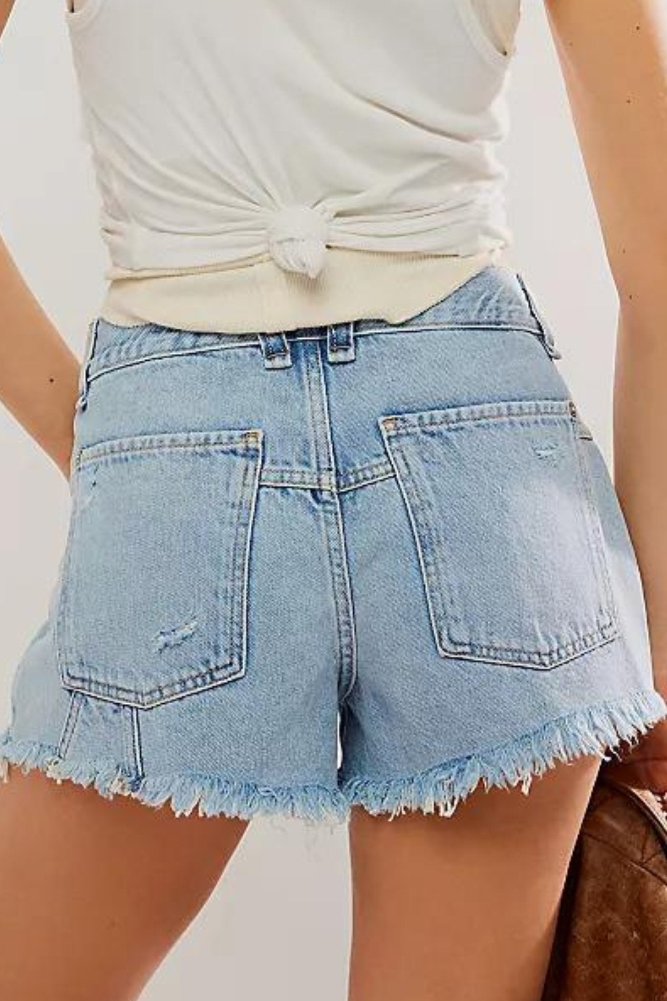Free People: Now or Never Denim Short - J. Cole ShoesFREE PEOPLEFree People: Now or Never Denim Short