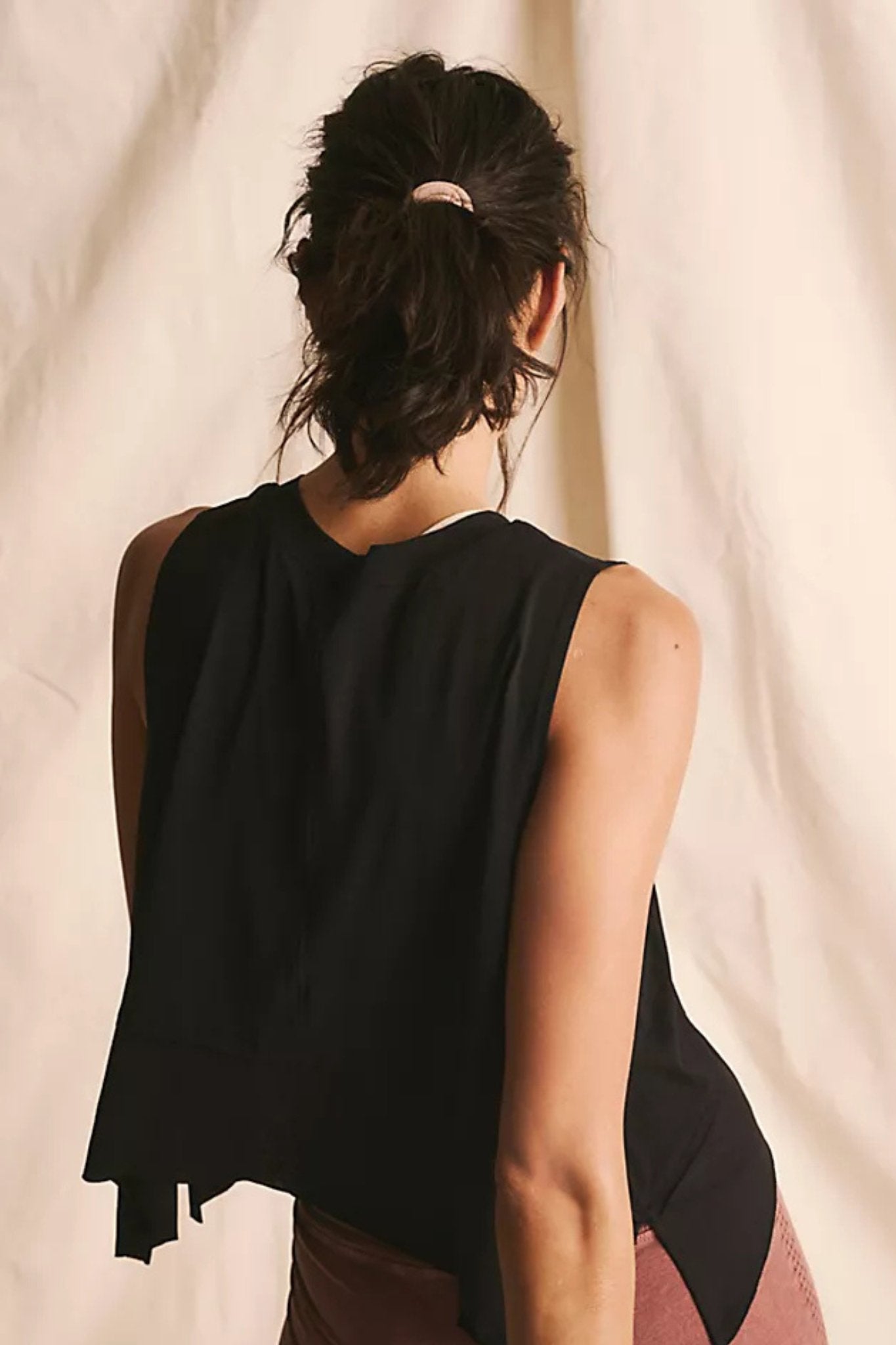 Free People: Tempo Tank in Black - J. Cole ShoesFREE PEOPLEFree People: Tempo Tank in Black