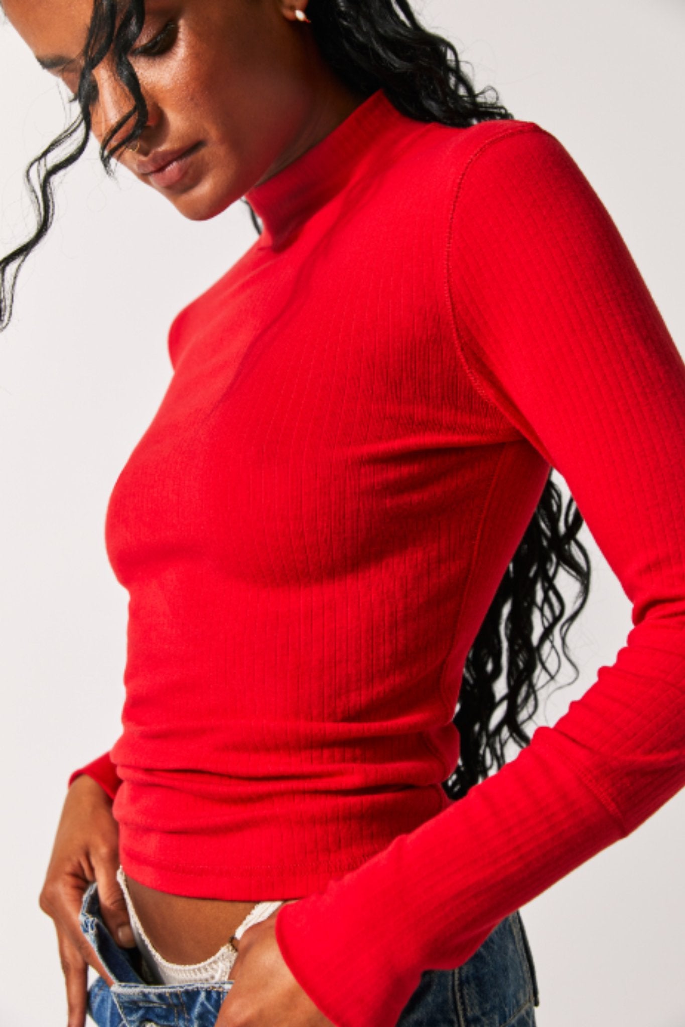 Free People: The Rickie Top Cherry - J. Cole ShoesFREE PEOPLEFree People: The Rickie Top Cherry